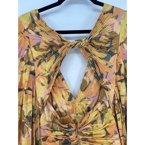 NWT Acler Palms Dress Kaleidoscope Floral - Picture 7 of 9